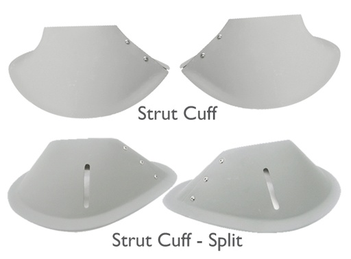 [RX1-05-10753] Stene Aviation SA-0720702-2 - RH Upper Strut Cuff For Cessna 180/182/185