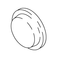 [RX1-05-11626] Cleveland Hubcap 158-01300