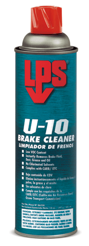 [RX1-09-02119-12] LPS 06220 U-10 Brake Cleaner 14Oz Aerosol Case Of 12