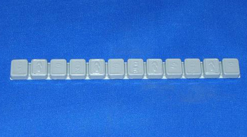[RX1-06-01360] Weight Adhesive Back Lead Balancer 0.25 Oz X 12