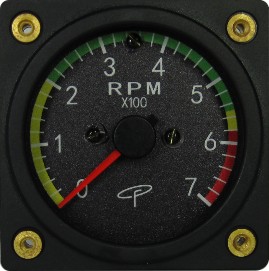 [RX1-10-05947] Skysports 2-1/4 Rotor Tachometer And Sender 0-700 Rpm