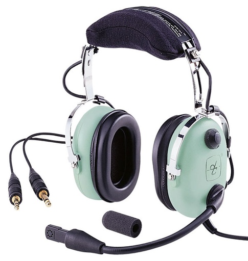 [RX1-11-03816] David Clark H10-13S Headset Dual Plugs Stereo H10