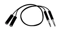 [RX1-11-10640] PILOT JB 03 DUAL GA MONO 5 FOOT STRAIGHT EXTENTION CABLE