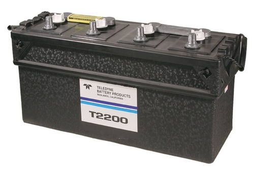 [RX1-11-10769] TELEDYNE GROUND POWER BATTERY T2200L WITHOUT ACID