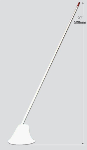 [RX1-11-13828] Red Tail Airband Straight Whip Antenna