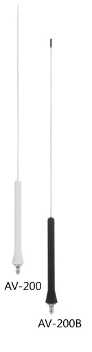[RX1-11-14040] RAMI AV-200B 406 121.5 Mhz Whip Antenna TSO