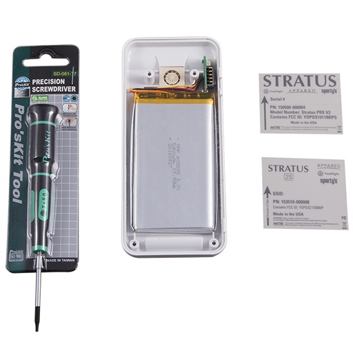 [RX1-11-16408] Appareo Stratus Battery Replacement Kit