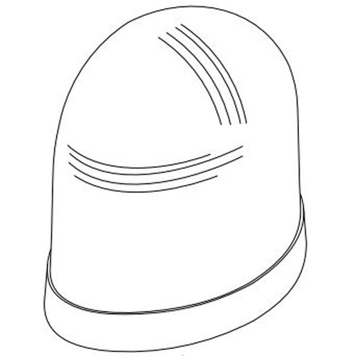 [RX1-11-16902] Whelen A612 Lens Clear/Coated RFI Shielded