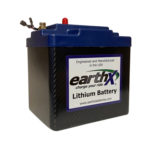 [RX1-11-18796] EarthX Lithium Battery Certified Aircraft 24V/11.7 AH Case U ETX680-24-TSO