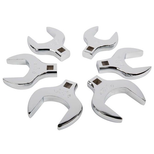 [RX1-12-01972] Sunex 6Pc Jumbo Crow Foot Wrenchset