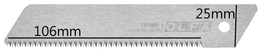 [RX1-12-03244] Olfa Saw Blade Hswb 25Mm