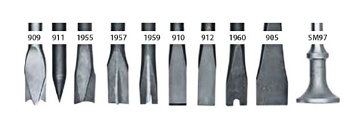 [RX1-12-05099] 910 Chisel .401 Shank