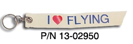 [RX1-13-02950] Key Chain I Love Flying
