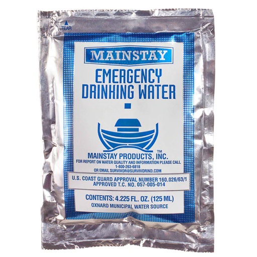 [RX1-13-03598] Mainstay Emergency Drinking Water