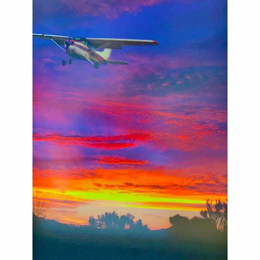 [RX1-13-17465] Sunset Greeting Cards Box Of 12