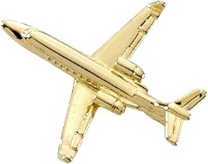 [RX1-14-01741] Learjet 45 (3-D Cast) Tackette Gold