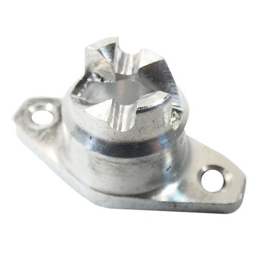[RX1-04-03744] Non Adj - Floating Receptacle - Stainless - Replaceable Inserts SK244C16