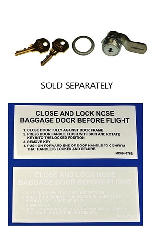 [RX1-05-13145] Nosecone Placard Kit MC88451-002