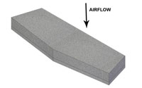 [RX1-08-01255] Brackett Aero Element Air Filter BA-21 Frame Not Required