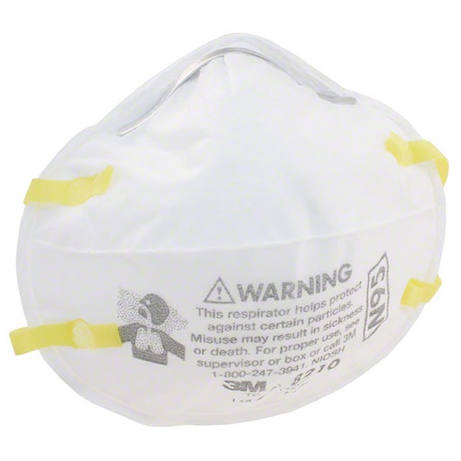 [RX1-09-01496] 3M 8210 Standard Dust Mask