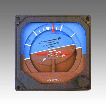 [RX1-10-05117] Sigmetek Arinc Style Attitude Gyro Non Lit 1U367-205-5