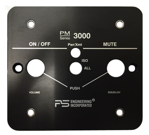 [RX1-11-00394] PS Engineering 2-1/4 Mounting Plate For Pm 3000 4 Place
