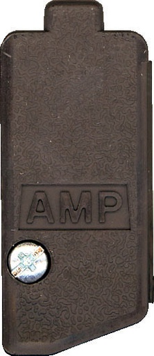 [RX1-11-12154] 9 Pin Black Sub-D Connector Clamp Housing