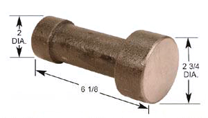 [RX1-12-02907] Economy Bucking Bar 601 5.25 Lbs