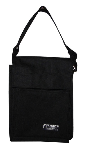 [RX1-13-05566] Flyboys Pub Bag Black FB1020