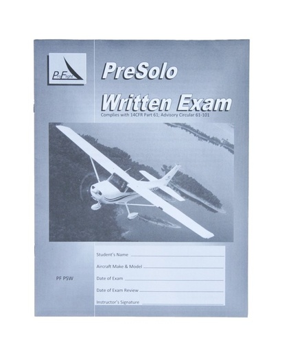 [RX1-13-10441] Proflight Pre Solo Written