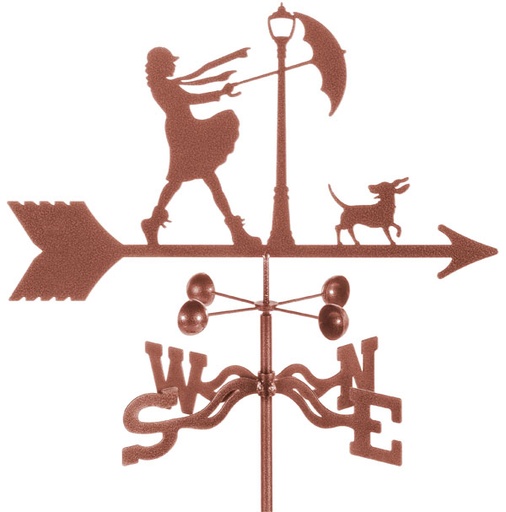 [RX1-13-18823] Windy Day Garden Weathervane