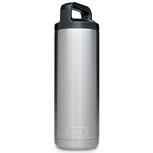 [RX1-13-19834] 21071504040 YETI Rambler 18Oz Bottle With Chug Cap Black