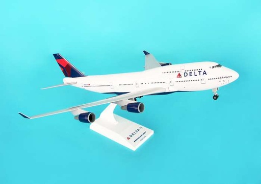 [RX1-14-01142] Delta 747-400 1/200 With Gear