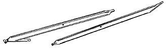 [RX1-05-08520] Aeronca / Champ / Citab Rear Lift Strut - Heavy Duty