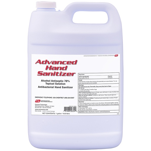 [RX1-09-05726] Corrosion Technologies Hand Sanitizer Gel - 1 Gallon
