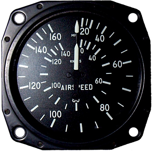 [RX1-10-05390] SKYSPORTS NON TSO 3-1/8 ASI 20-160 MPH 20-140 KNT