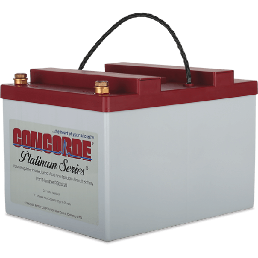 [RX1-11-00174] Concorde Battery Sealed RG24-20