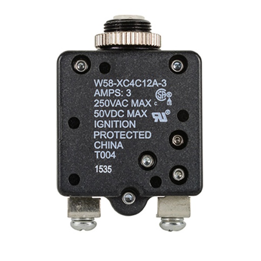 [RX1-11-03940] TE P&B Circuit Breaker W58-XC4C12A-3