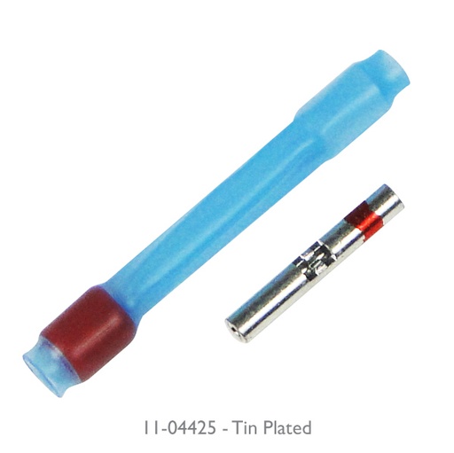[RX1-11-04429-25] Raychem Butt Splice Yellow Tin-Plated (Pack Of 25)