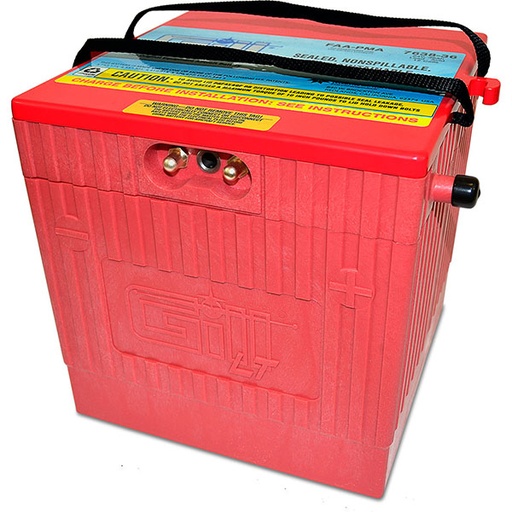 [RX1-11-10756] Gill Sealed Battery 7638-36