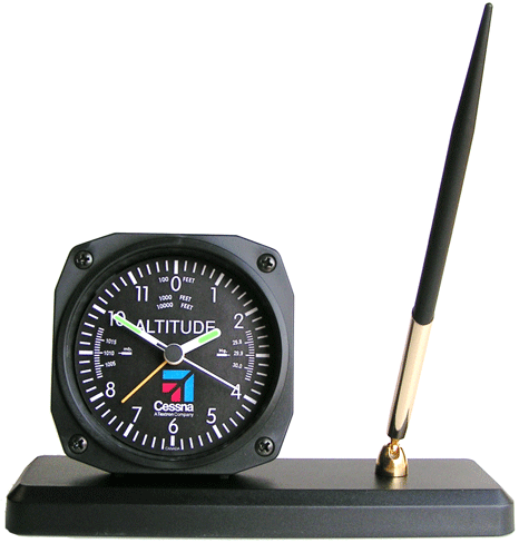 [RX1-13-04829] Cessna Altimeter Desk Pen Set
