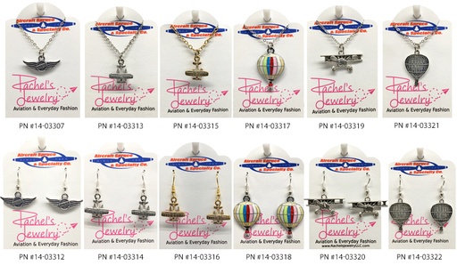 [RX1-14-03328] PILOT WING/"FOLLOW YOUR DREAMS TINY PLANE CHARM BANGLE BRACELET