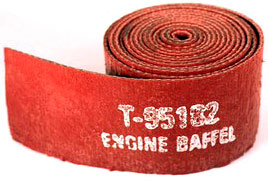 [RX1-05-04658] A/C Engine Baffle Red 9