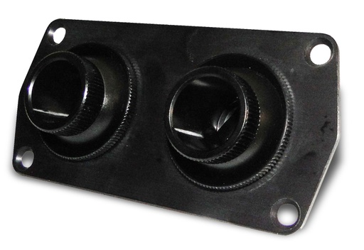 [RX1-05-12636] ACS Dual Air Vent Black 10690B