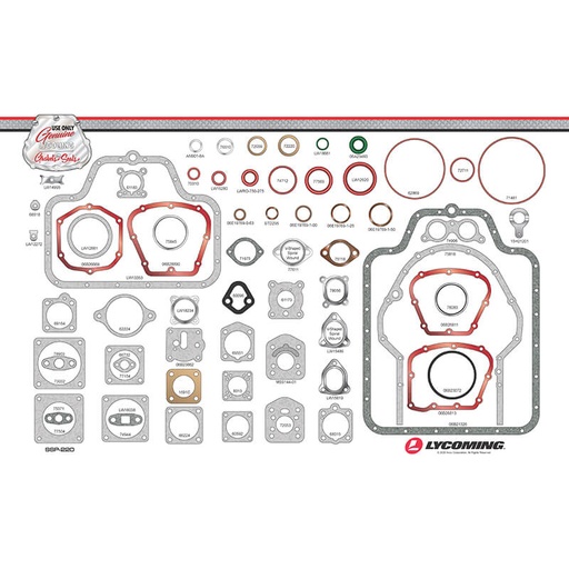 [RX1-07-26827] Lycoming Gasket Poster