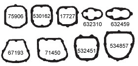 [RX1-08-01321] Real Gasket RG-71450 Lycom Valve Cover Gasket With 9 Holes