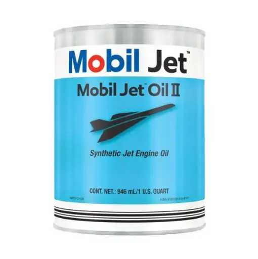 [RX1-08-00764] Mobil Turbine Oil Jet II - Case Of 24 Quarts