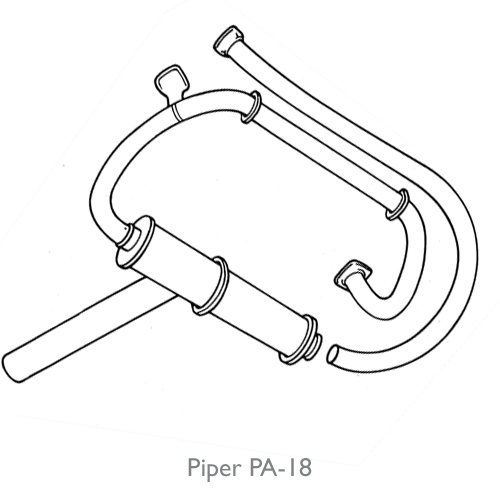 [RX1-08-16163] Nicrocraft 86299-07 Muffler PiM0010