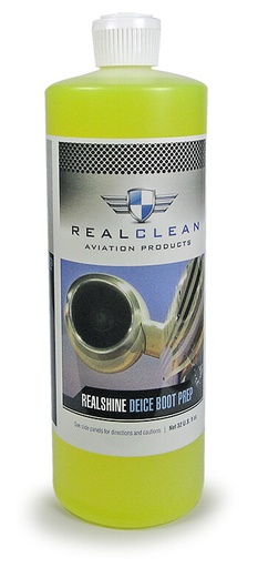 [RX1-09-03770] Realclean Real Shine De-Ice Boot Prep 32Oz