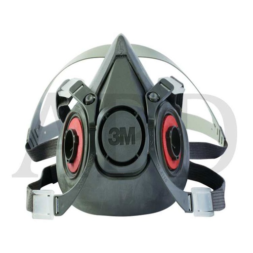[RX1-09-05764] 3M Half Face Reusable Respirator Lrg 6300/07026